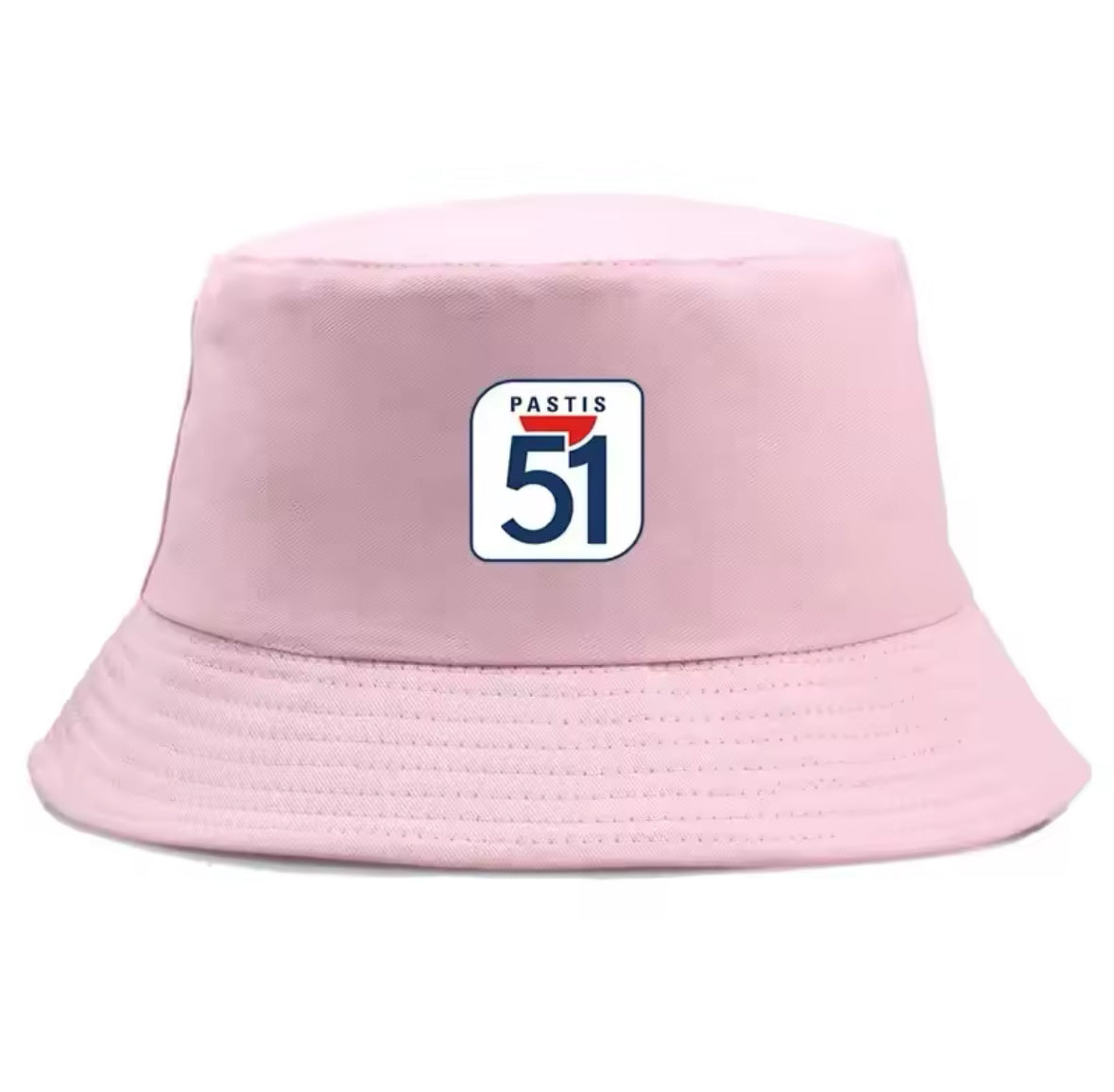Bob Pastis 51 rose pastel, accessoire drôle rétro unisexe, idée cadeau apéro
