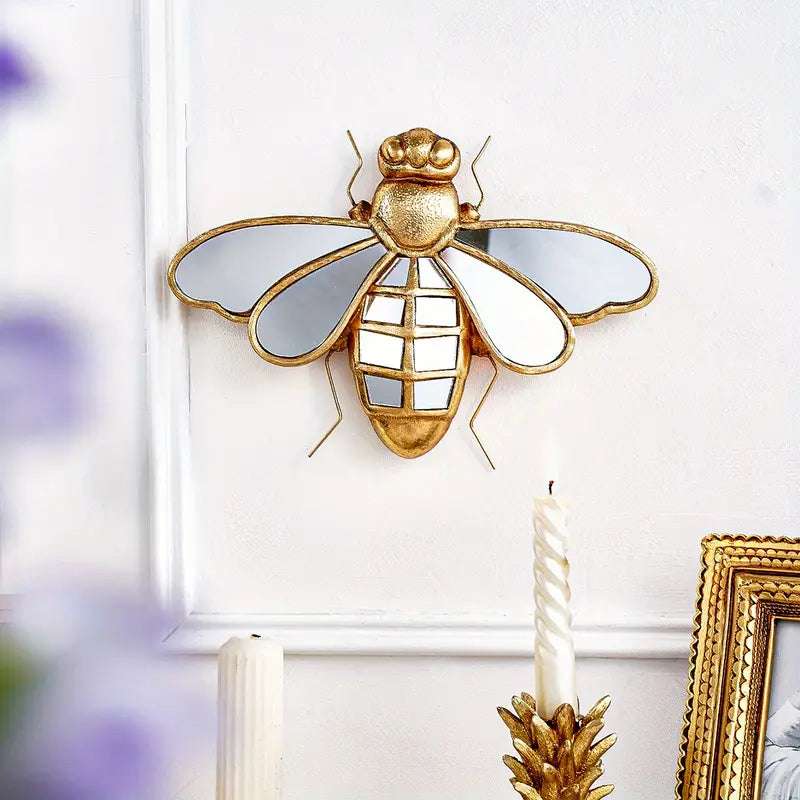 Décoration murale Abeille Dorée – Élégance et modernité pour un intérieur raffiné