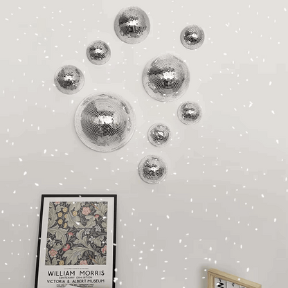 Boule disco murale – Accessoire tendance pour une décoration rétro et moderne