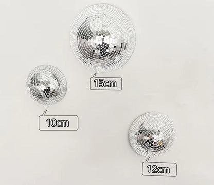 Set de boules à facettes murales – Décoration murale design inspirée des années 70