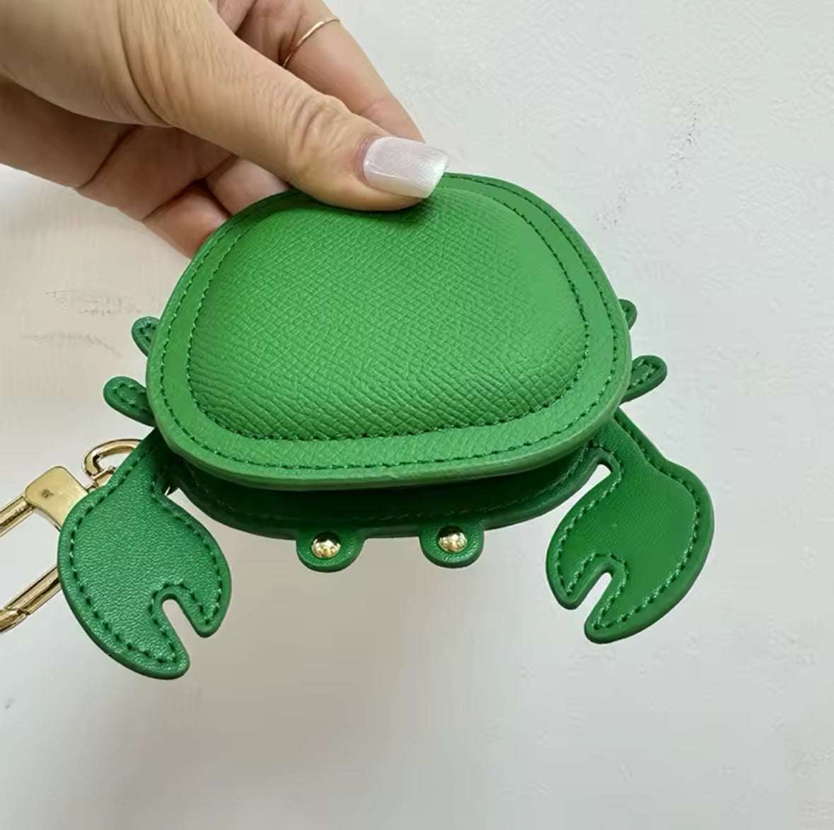 Mini Sac Crabe Coloré – Porte-Monnaie Fantaisie en Simili Cuir