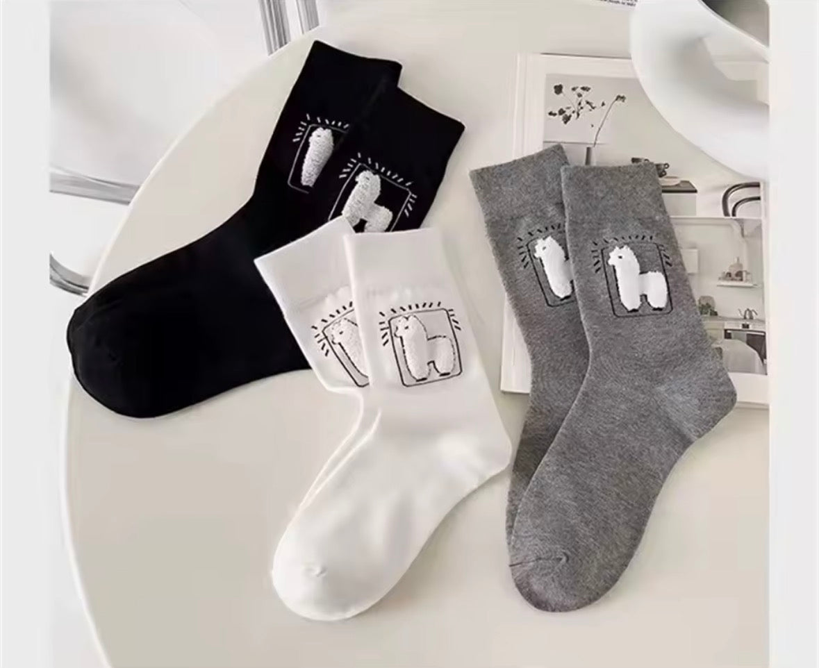 Chaussettes alpaga style cocooning, parfaites pour l’hiver et la détente