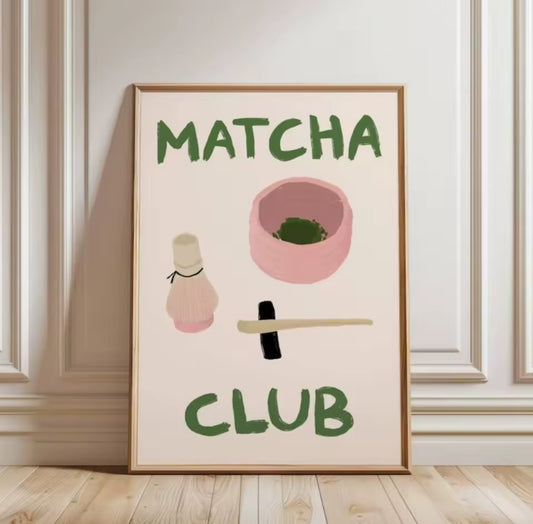 Affiches Matcha Club