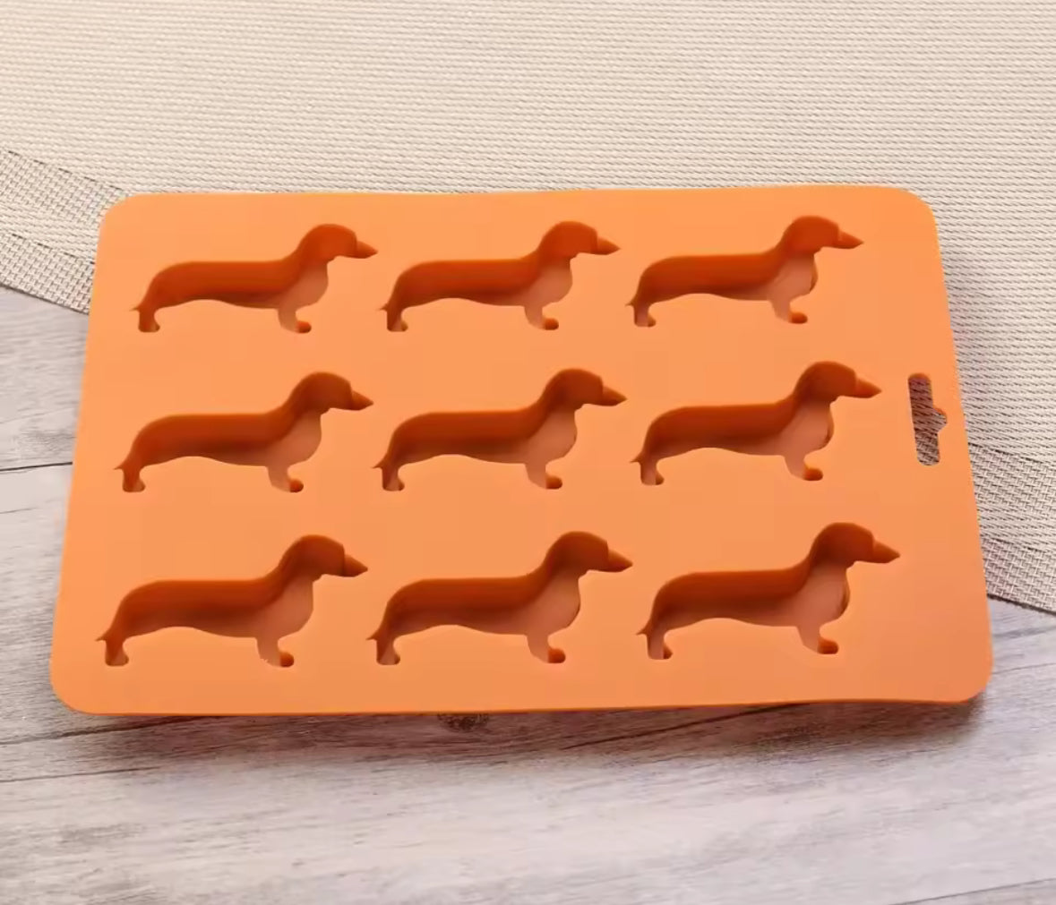 Moule en silicone Teckel