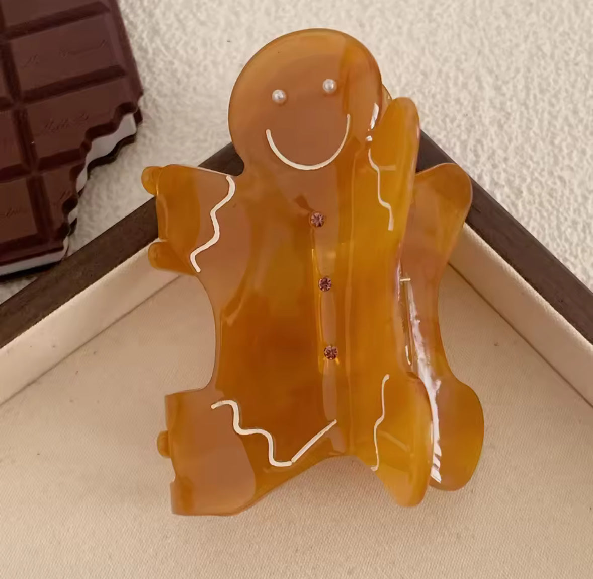 Broche de Noël Pain d’Épice