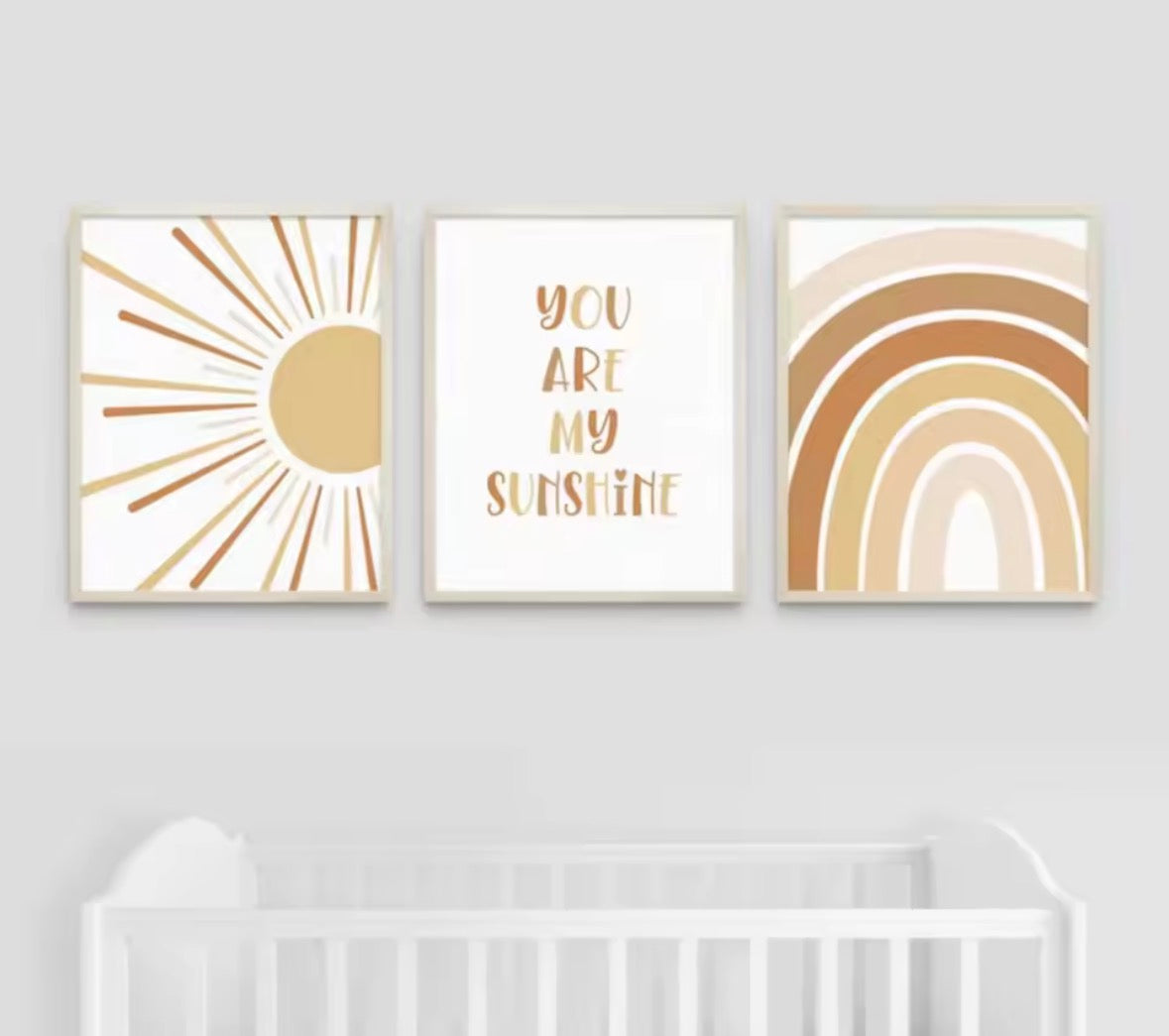 Trio d’affiches enfant – You Are My Sunshine