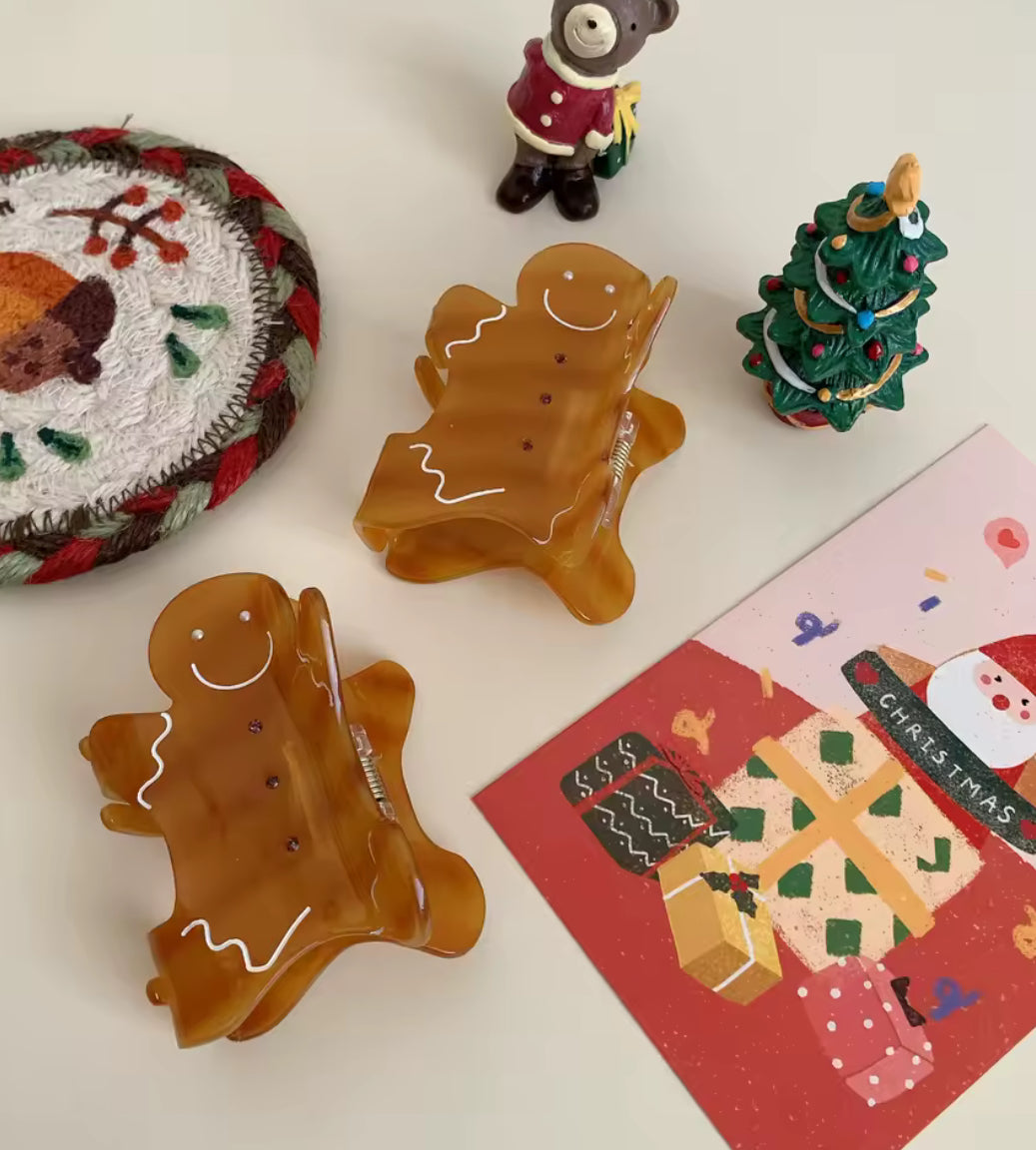 Broche de Noël Pain d’Épice