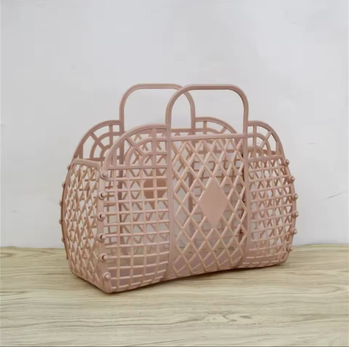Panier de plage ajouré, léger et pliable pour un usage quotidien