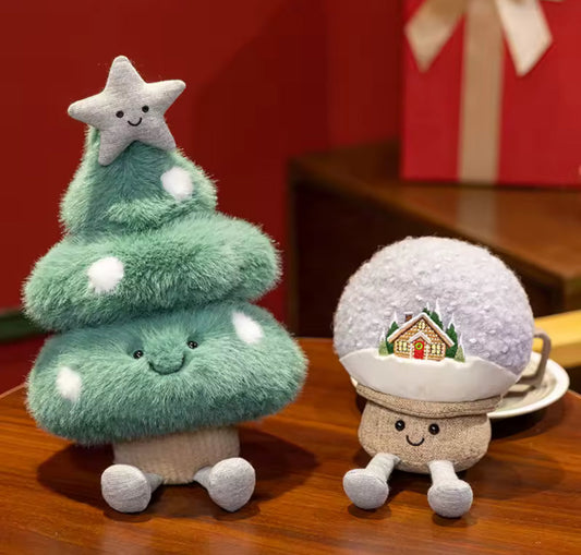 Peluche de Noël mignonne décorative pour la maison
