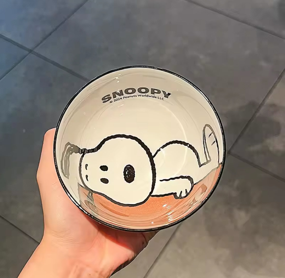 Bol Snoopy illustré – idée cadeau originale pour fan de Peanuts