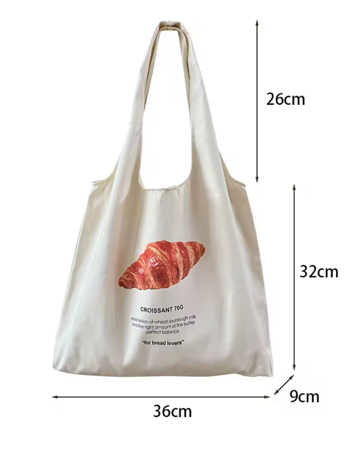 Sac Tote Bag Croissant