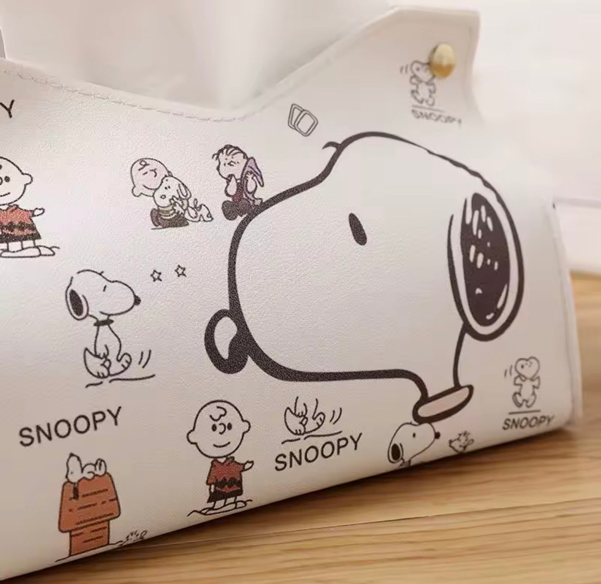 Boîte à Mouchoirs Snoopy