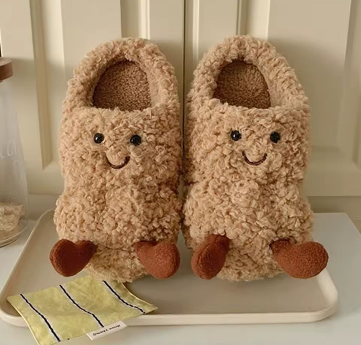 Chaussons Cacahuète en Bouclette