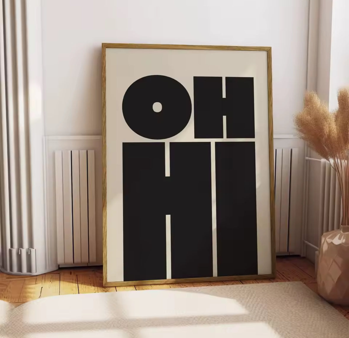 Art mural moderne imprimé sur toile pour déco intérieure tendance