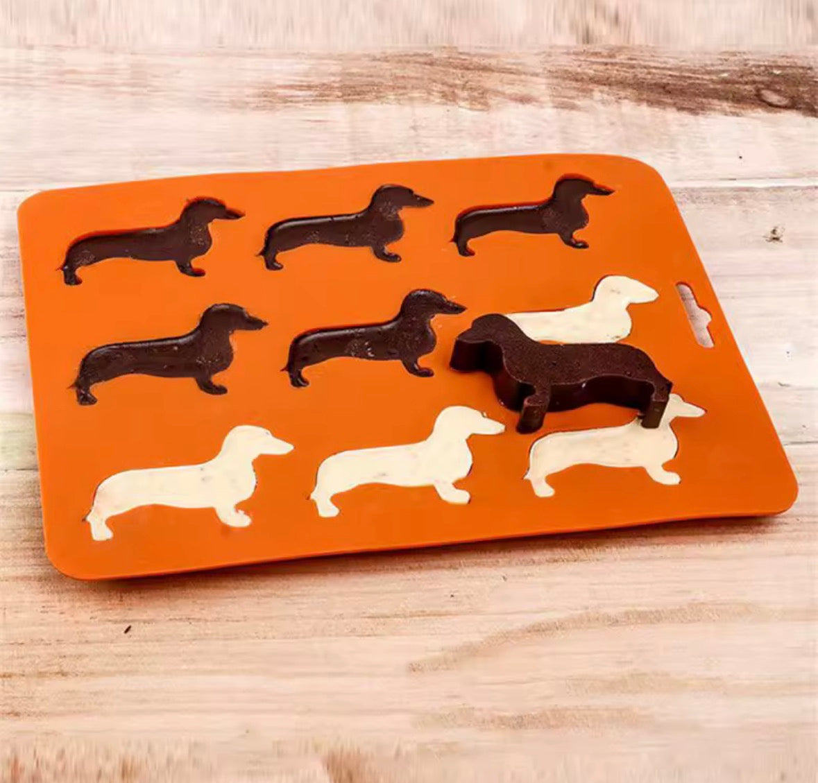 Moule en silicone Teckel