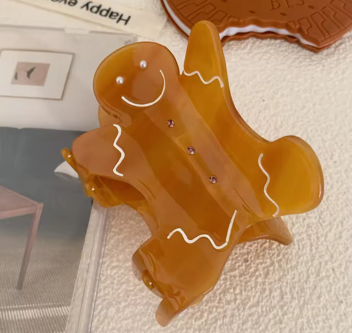 Broche de Noël Pain d’Épice