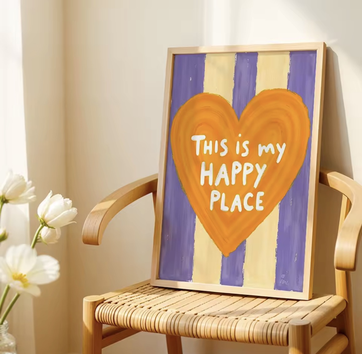 Affiche « This Is My Happy Place »