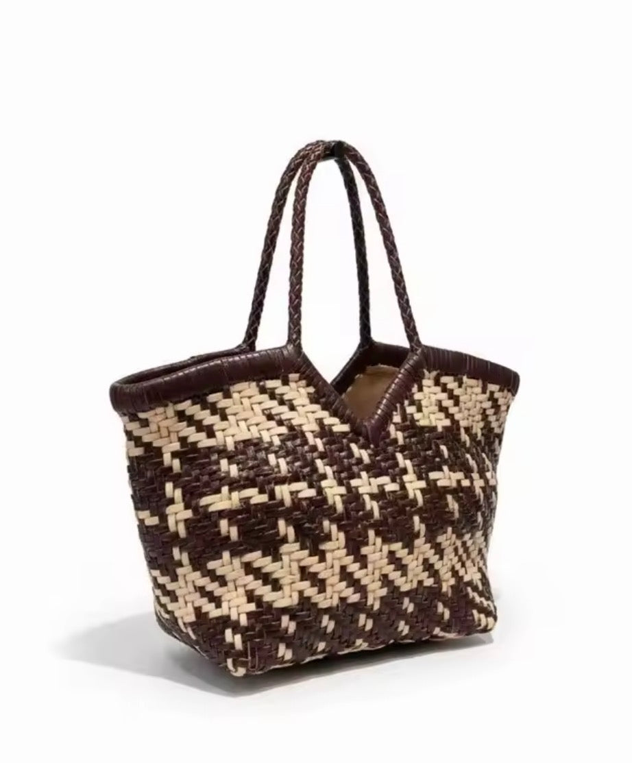 Sac Tressé Bohème en cuir