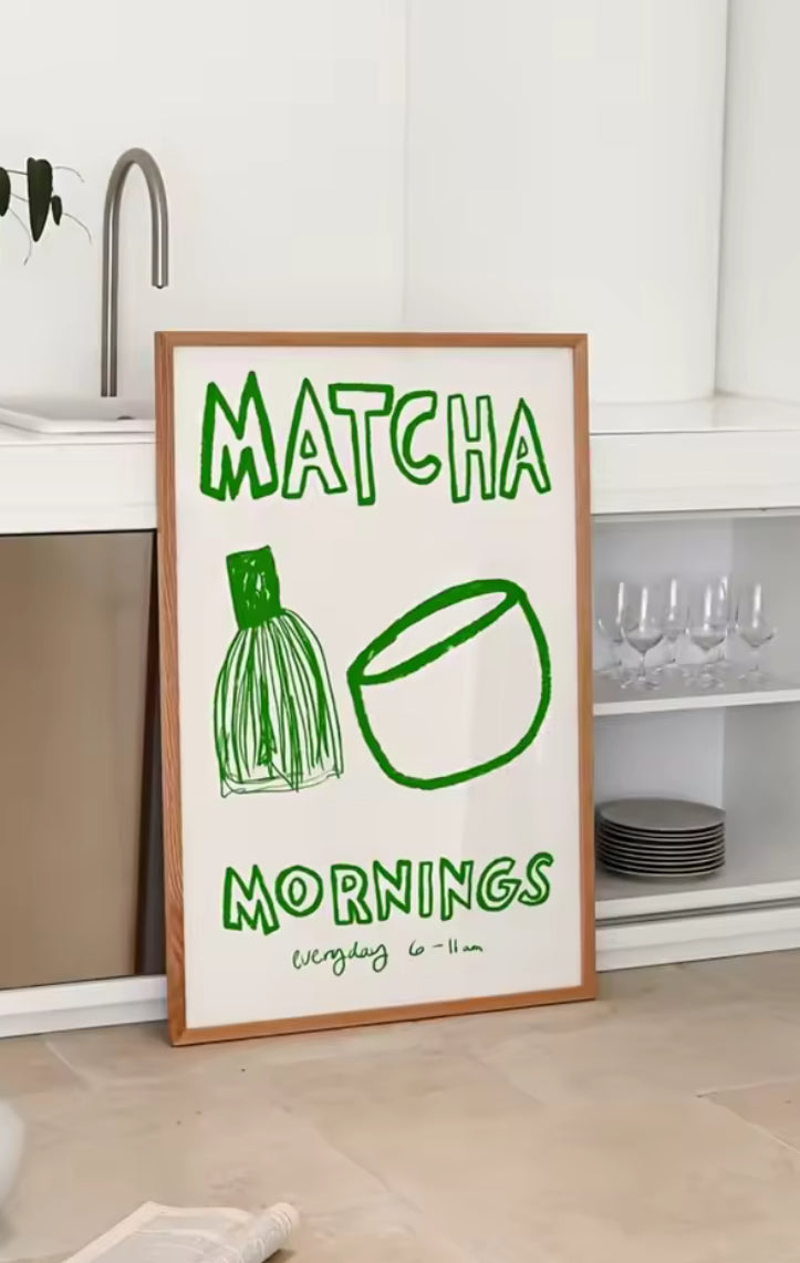 Affiches Matcha Club