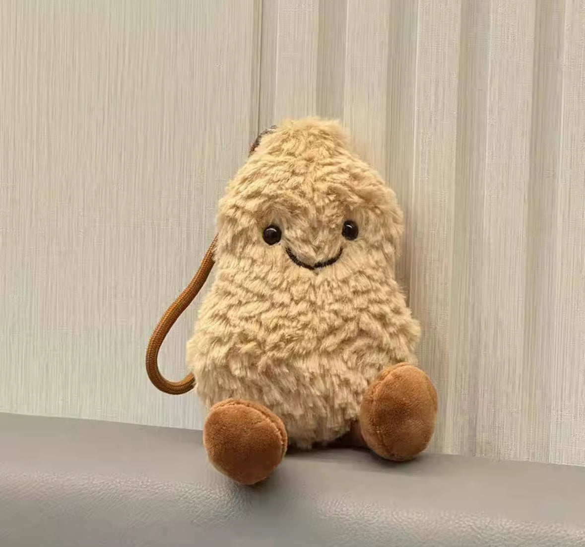 Porte-Clés Cacahuète en Bouclette