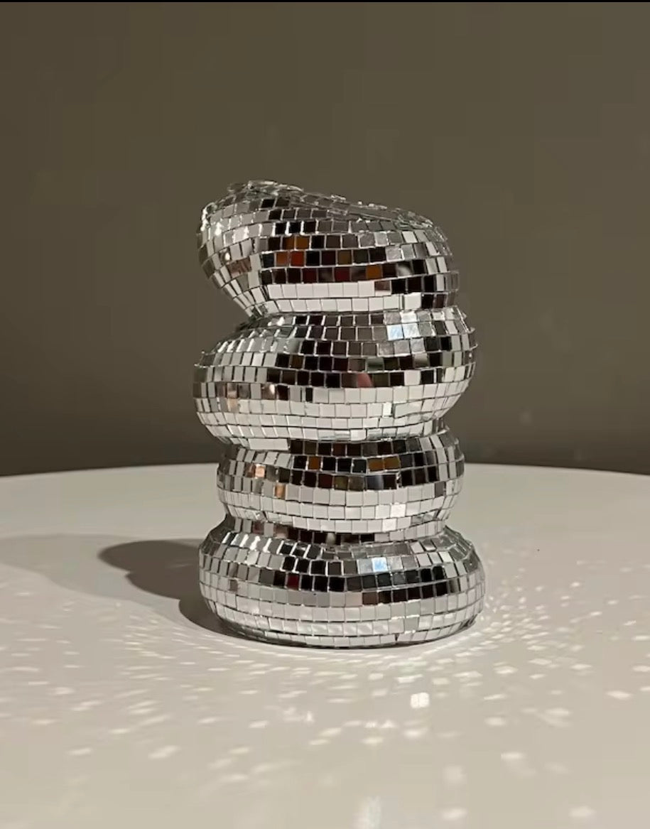 Vase Disco Sculptural
