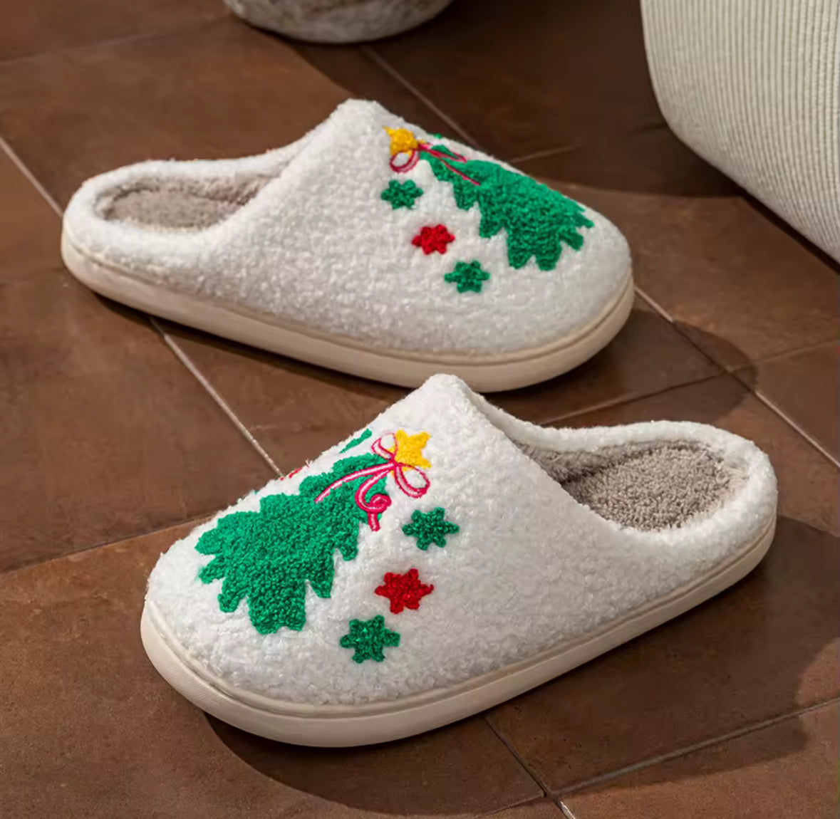 Chaussons de Noël Sapin Magique