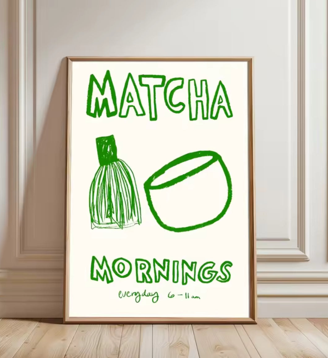 Affiches Matcha Club