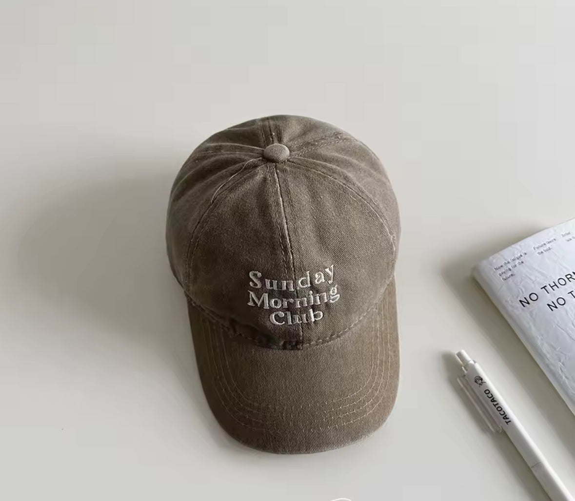 Casquette mode urbaine Sunday Morning Club pour un look branché