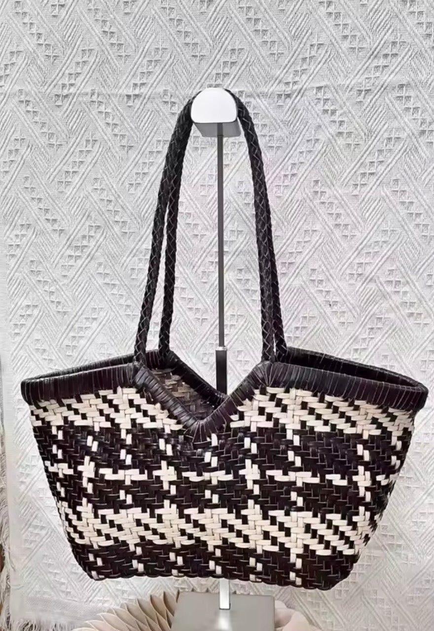 Sac Tressé Bohème en cuir