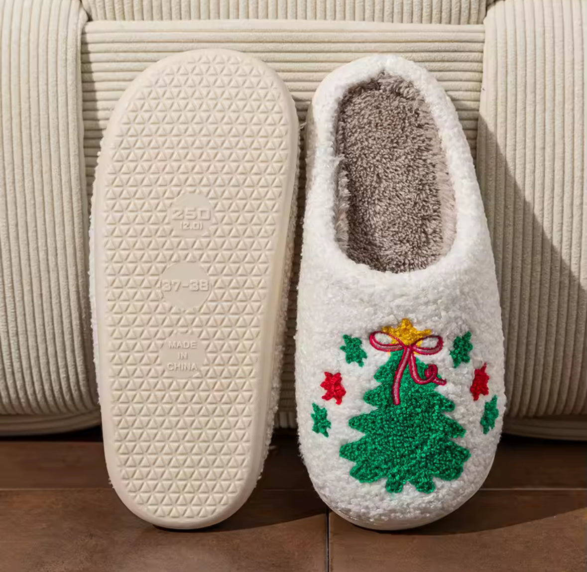 Chaussons de Noël Sapin Magique