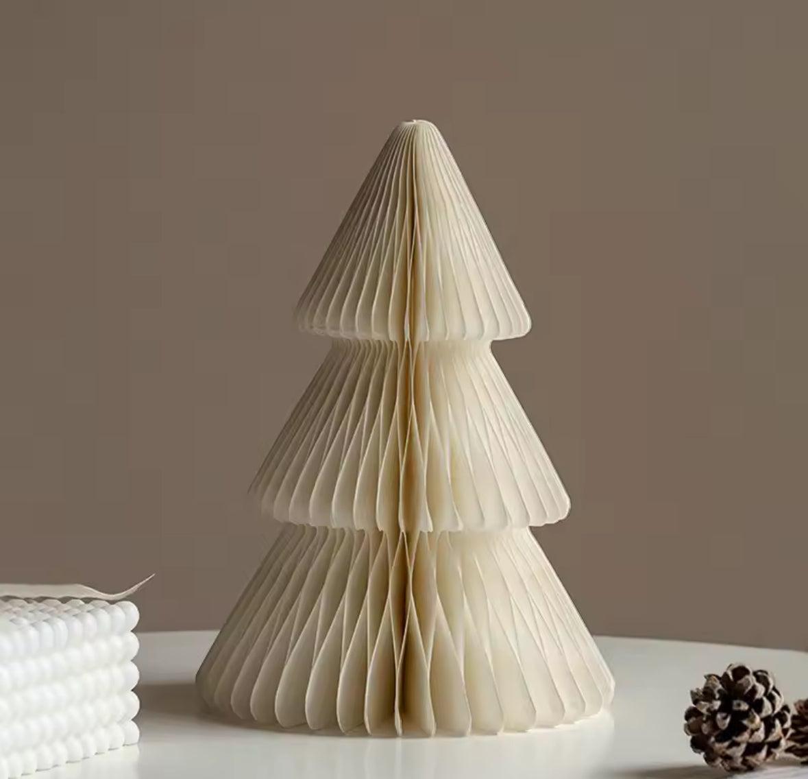 Sapin de Noël pliable en papier – 20 cm / 25 cm / 30 cm