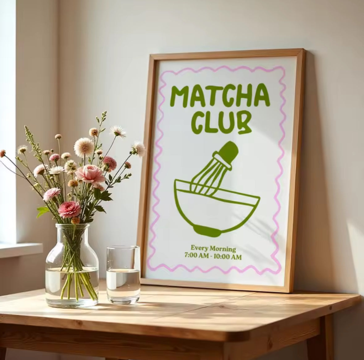 Affiches Matcha Club