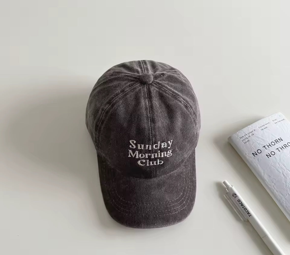 Casquette Sunday Morning Club – accessoire incontournable mode urbaine