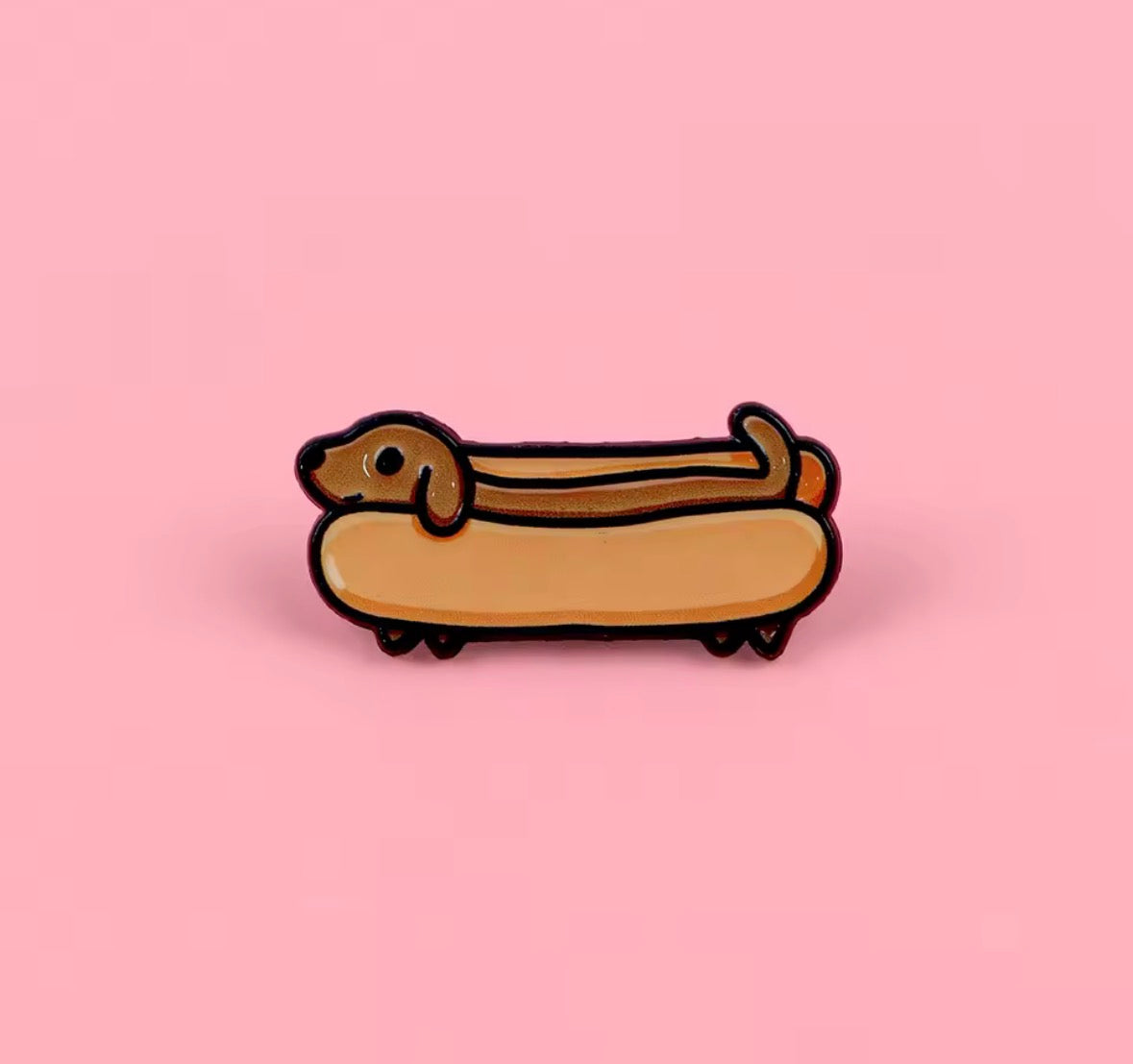Pin’s Teckel Hot-Dog