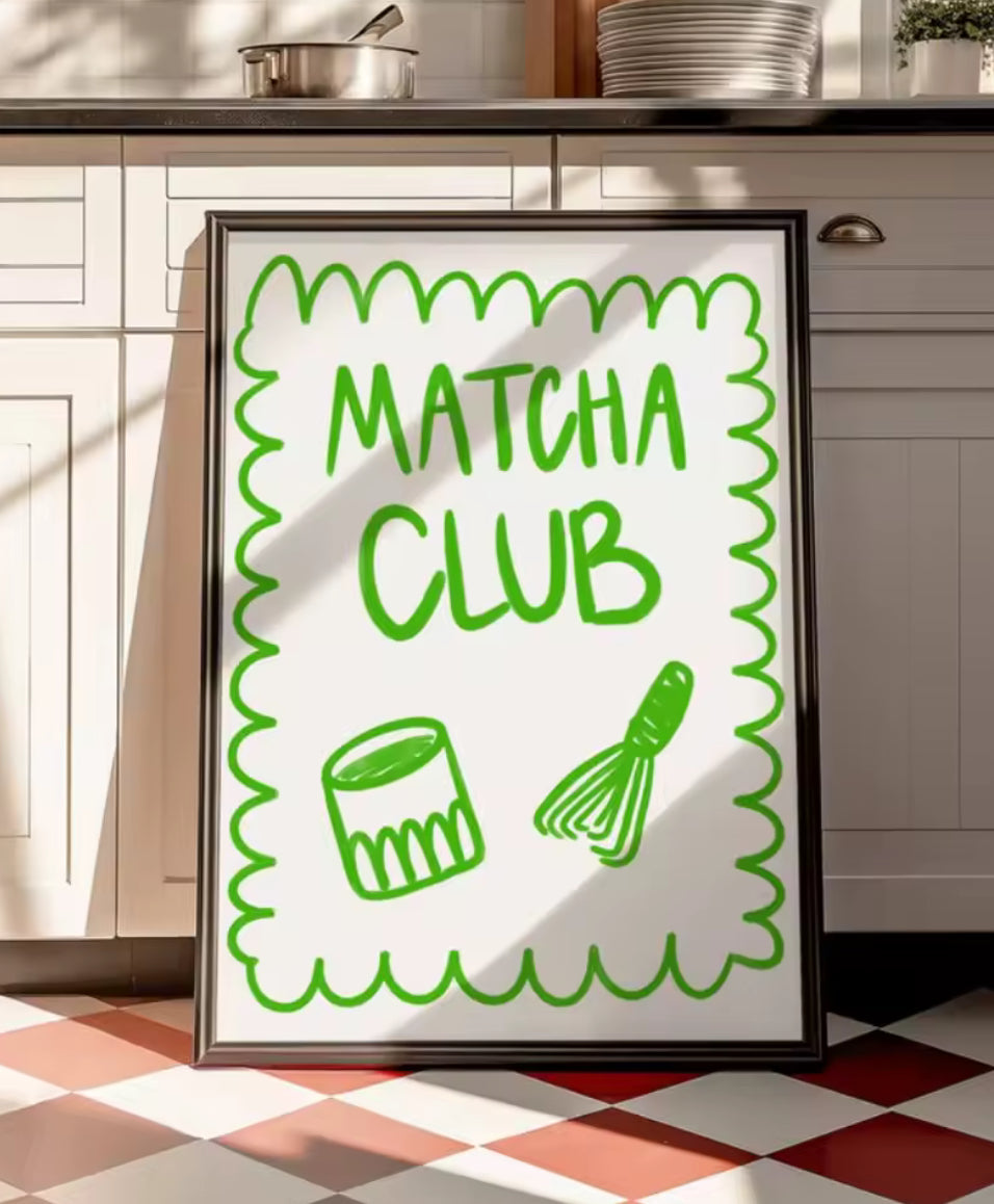 Affiches Matcha Club