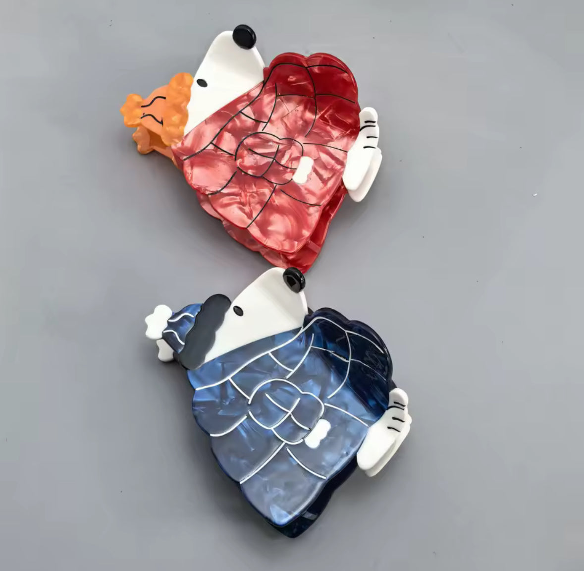 Pince à Cheveux Snoopy Hiver