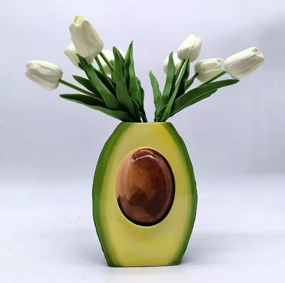 Objet déco en forme d’avocat pour intérieur moderne et fun