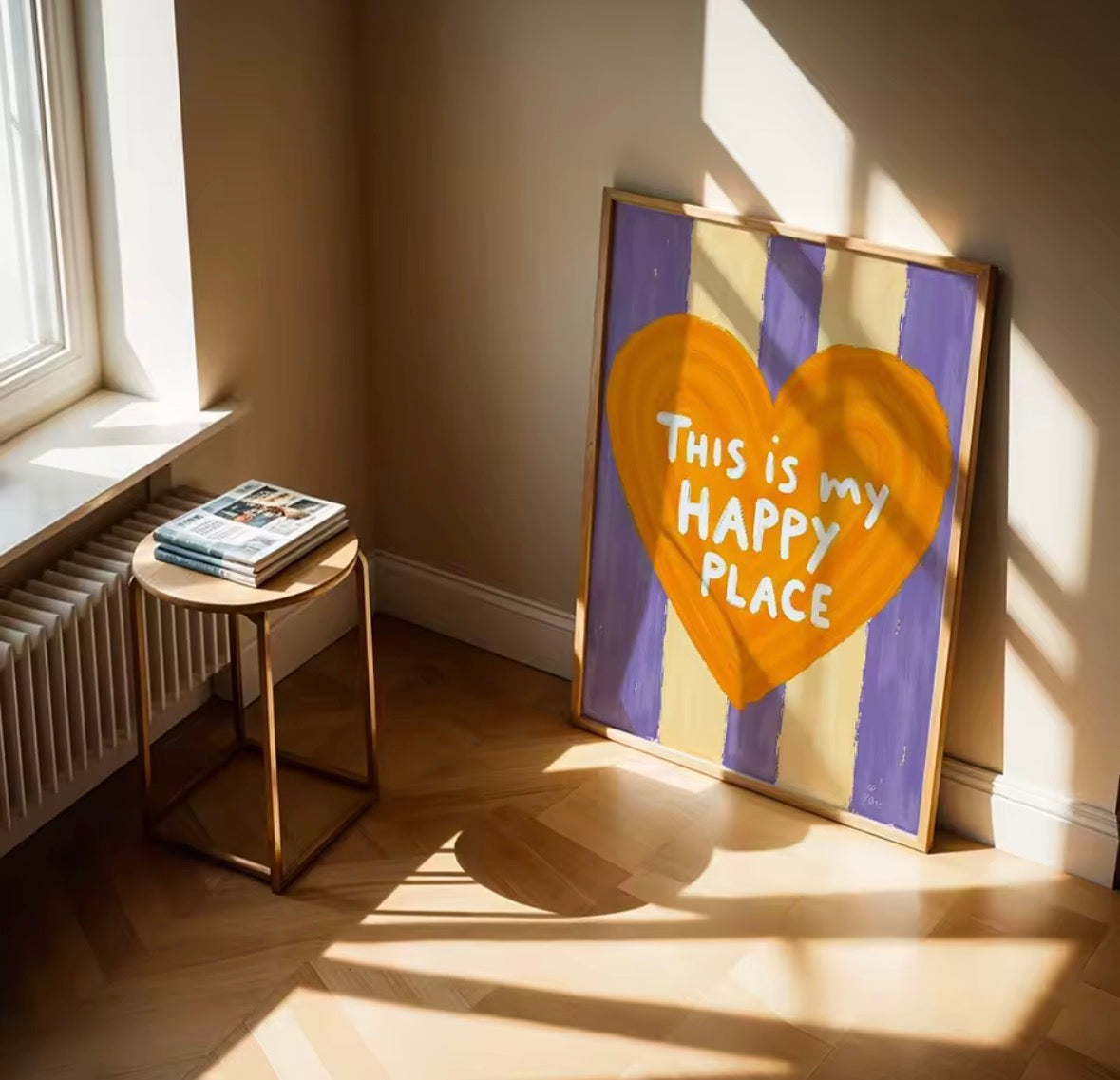 Affiche « This Is My Happy Place »