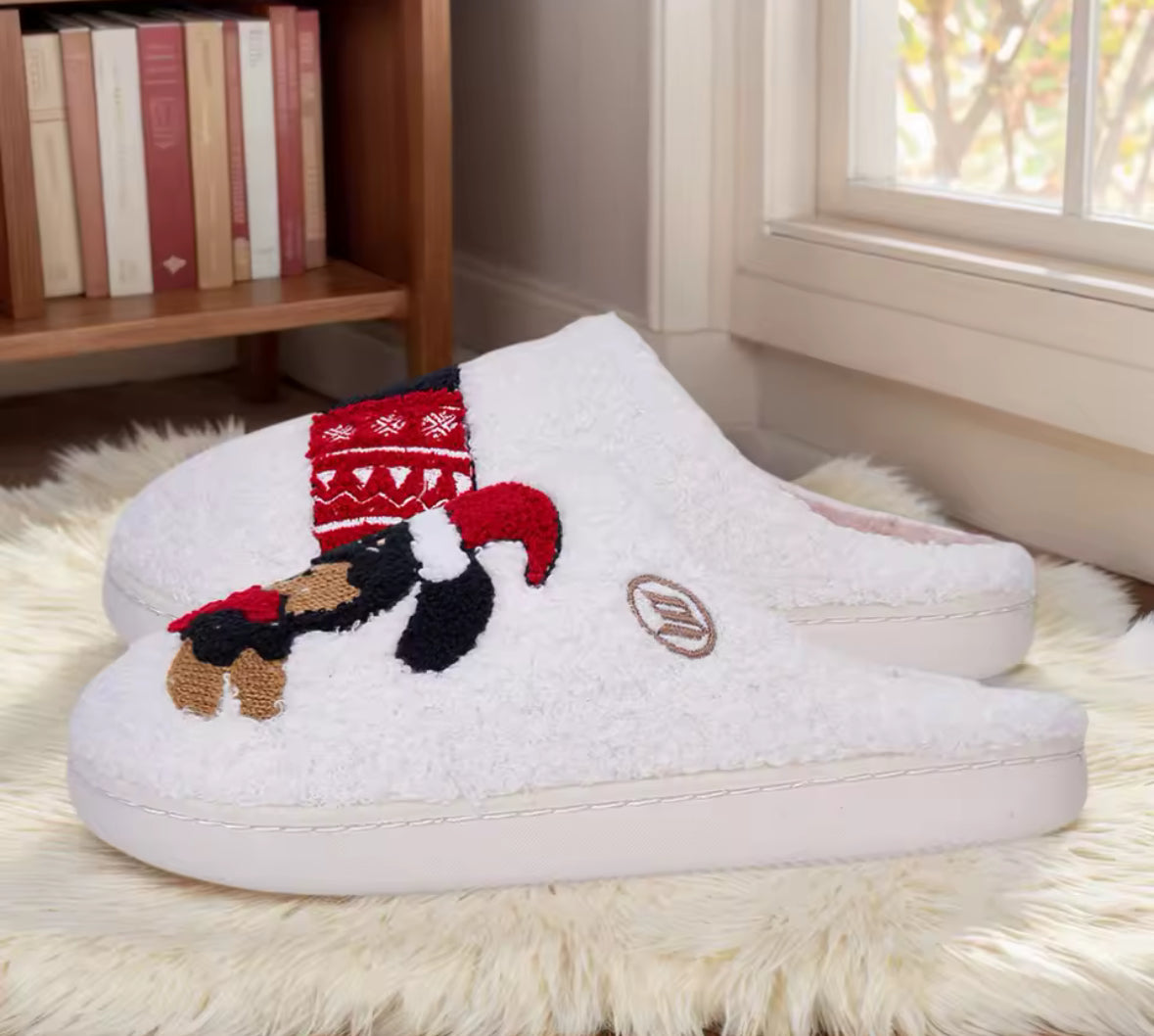Chaussons Teckel de Noël – Édition Limitée
