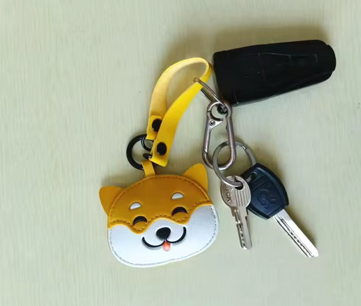 Porte-clés chien Shiba Inu décoratif – pendentif pour sac à main, sac à dos ou valise