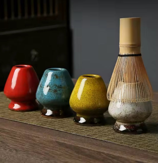 Support Chasen en Céramique - Matcha