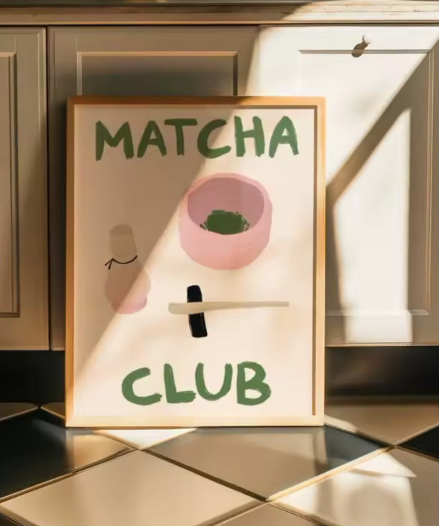 Affiches Matcha Club