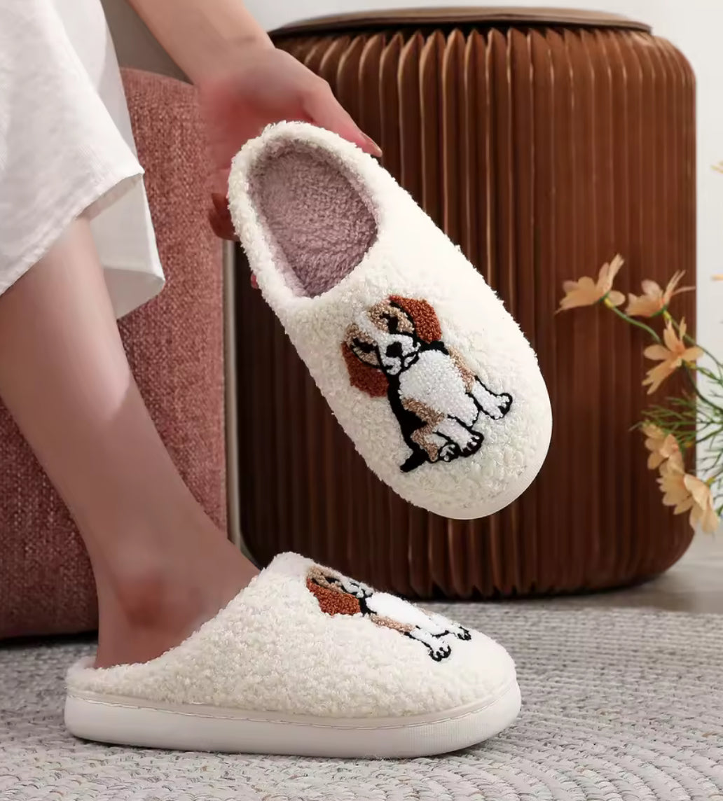 Pantoufles Beagle originales unisexes idée cadeau amoureux des chiens