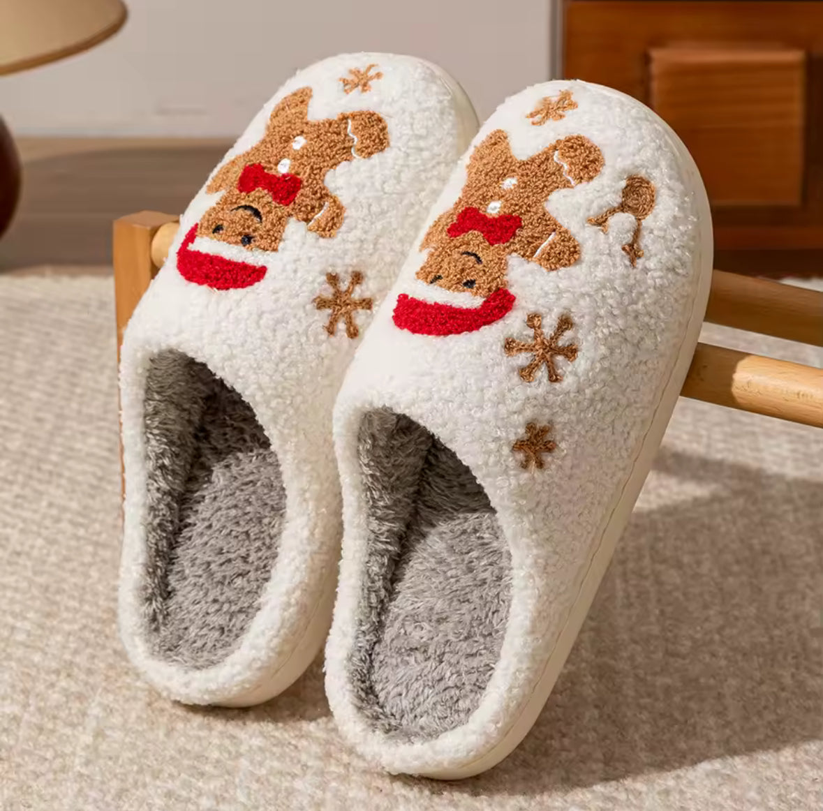 Chaussons de Noël Pain d’Épice