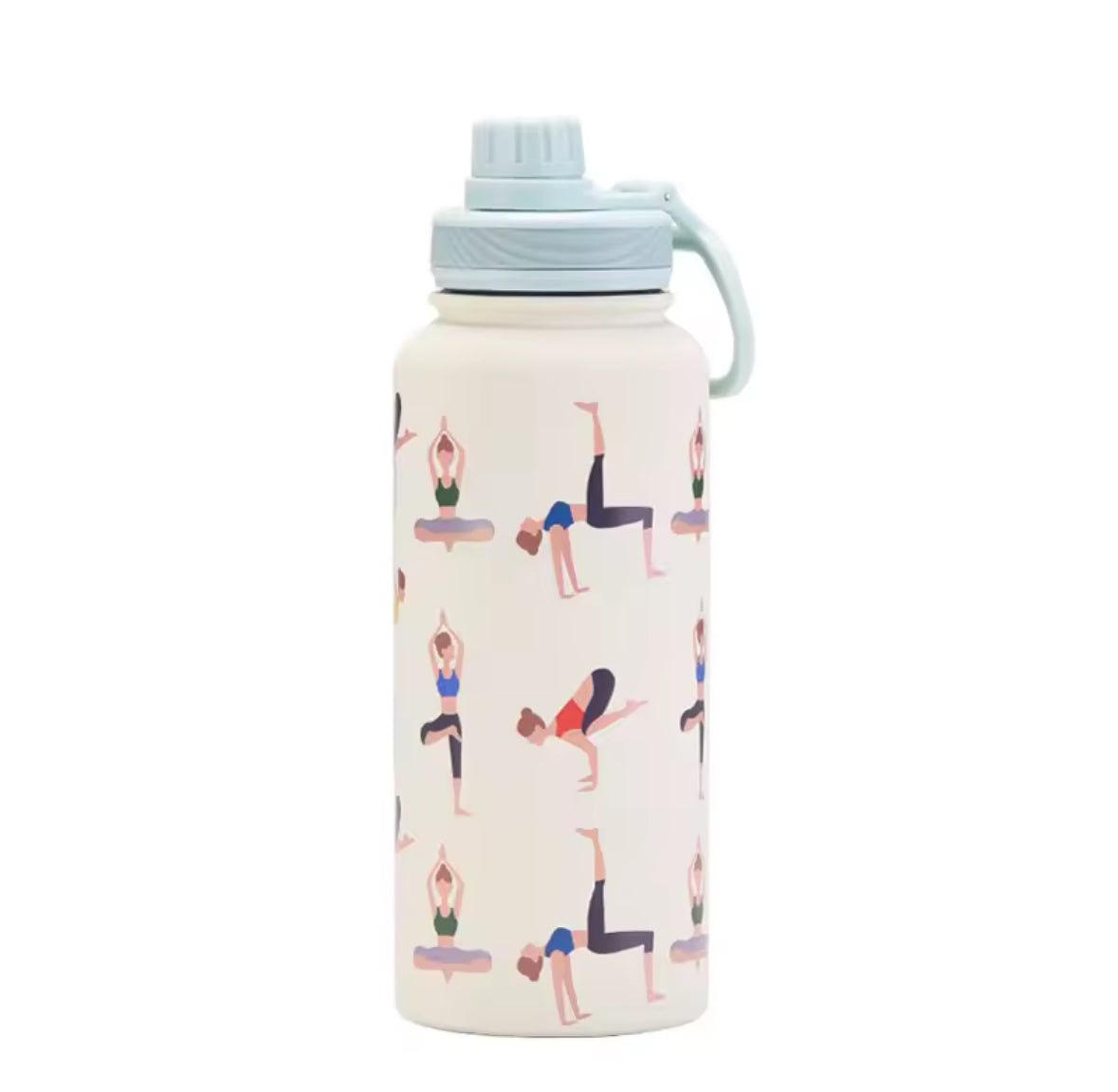 Accessoire d’hydratation éco-responsable au design yoga