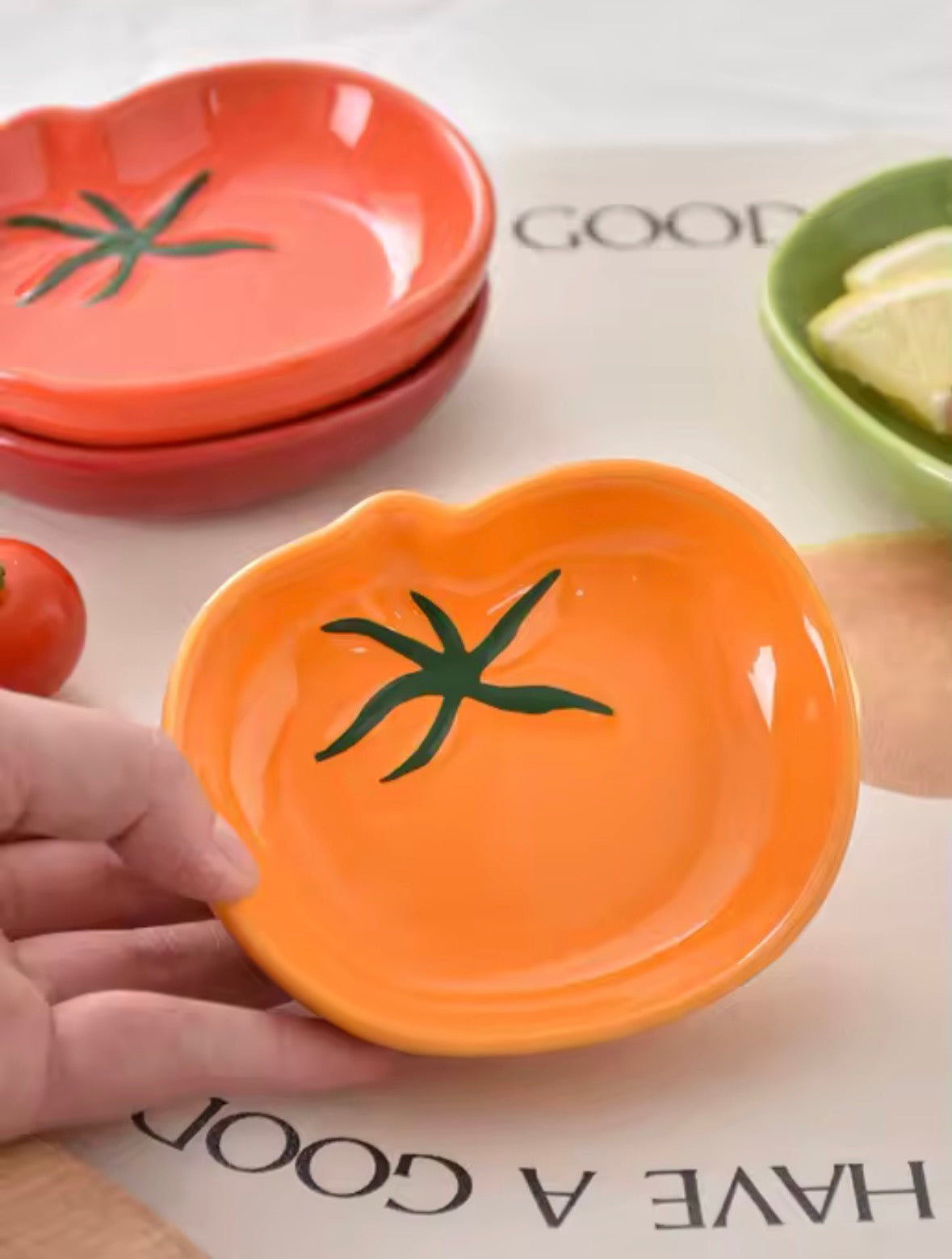 Assiette apéritive Tomate