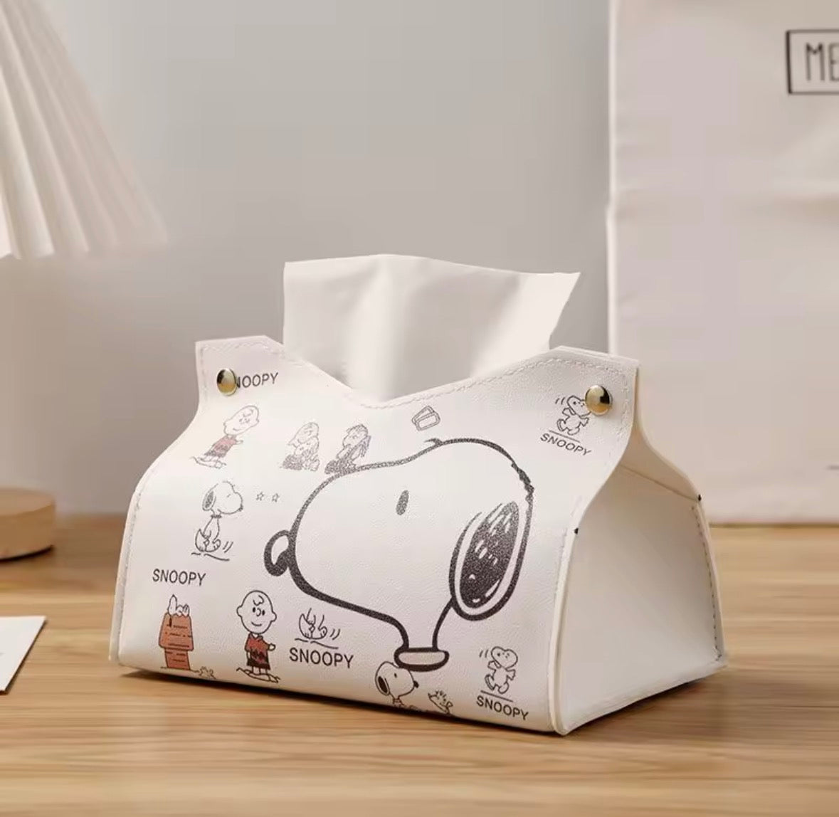Boîte à Mouchoirs Snoopy