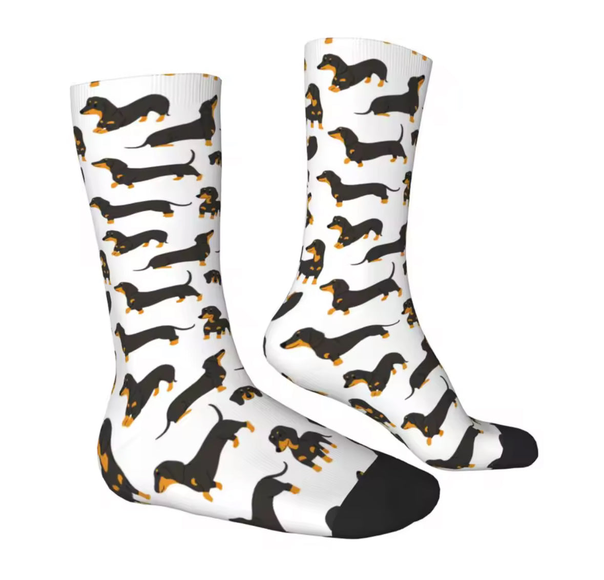 Chaussettes Teckel fantaisie pour un style original au quotidien