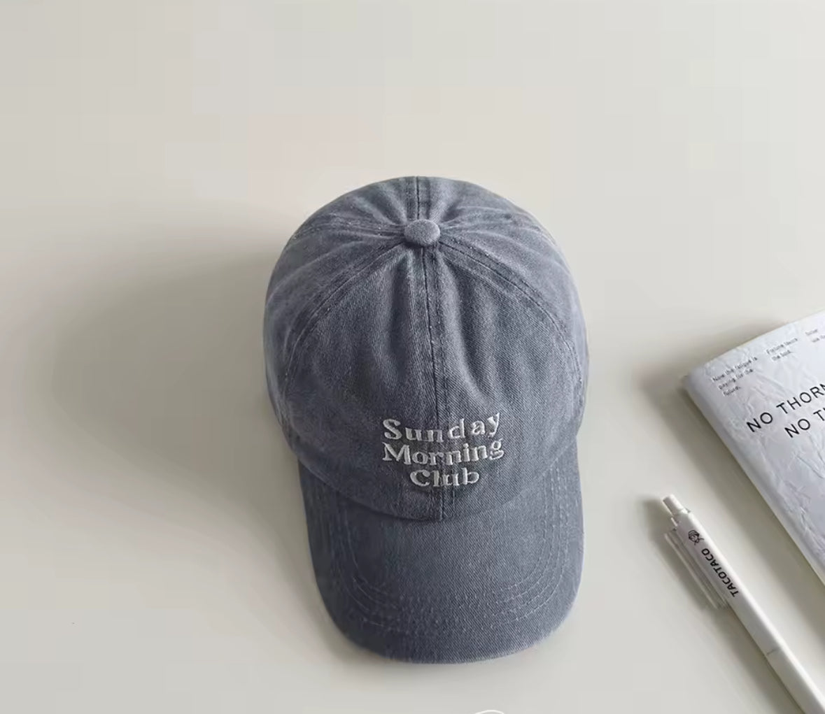 Casquette Sunday Morning Club – idée cadeau mode pour passionnés