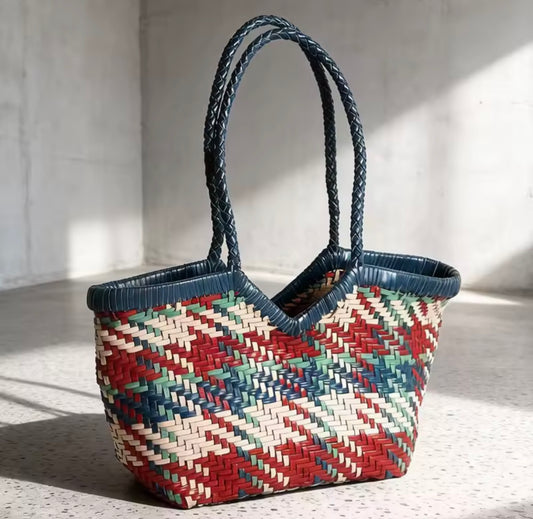 Sac Tressé Bohème en cuir